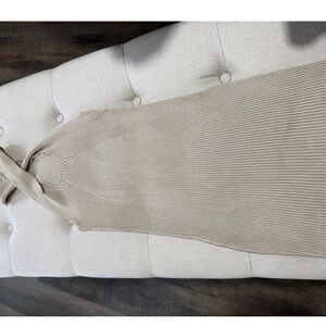 Better Be Taupe Cowl Neck Sweater